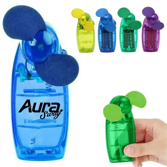 Portable Mini Handheld Fans W/ Battery Operated