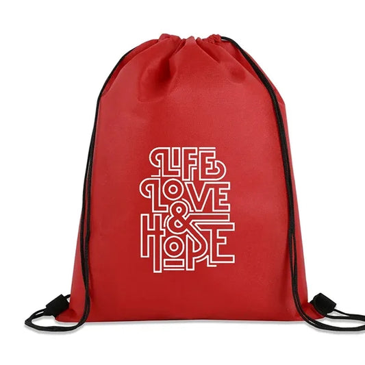 Non-Woven Drawstring Cinch Backpack