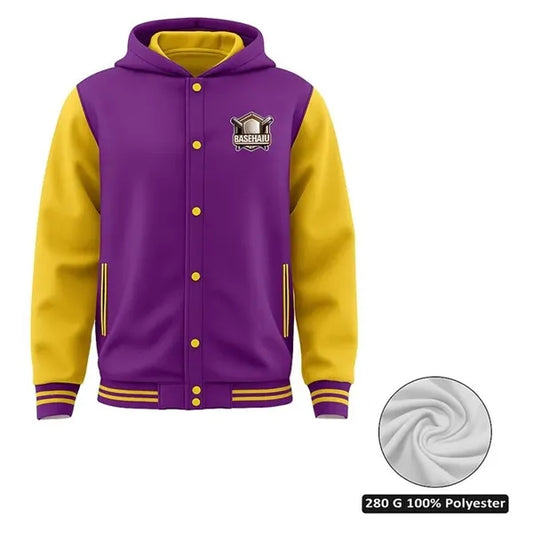 Men's Full-Zip Bomber Jacket with Full-Color Sublimation