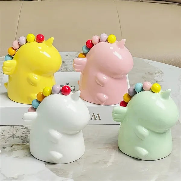 Fruit Forks with  Unicorn Holder