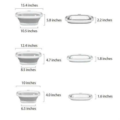 Foldable Portable Washing Basins Washbasins For Travel