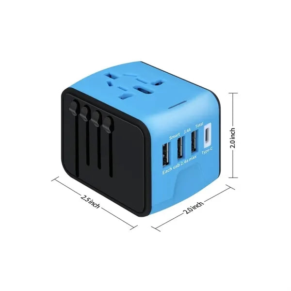 Universal International Travel Power Plug Adapter Charger