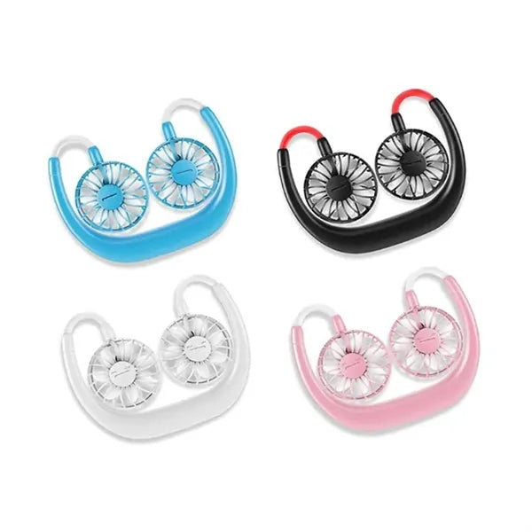 Custom Hands Free Portable Neck Fans