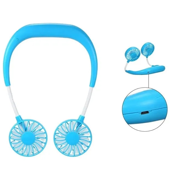 Custom Hands Free Portable Neck Fans