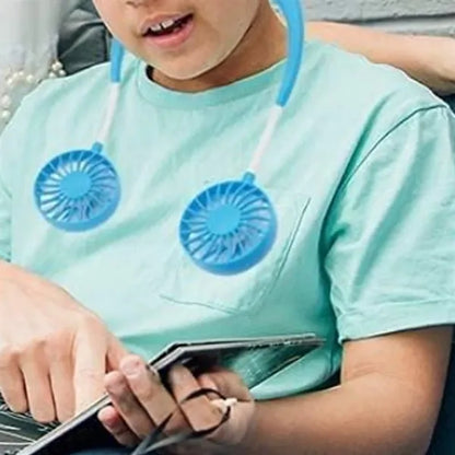 Custom Hands Free Portable Neck Fans