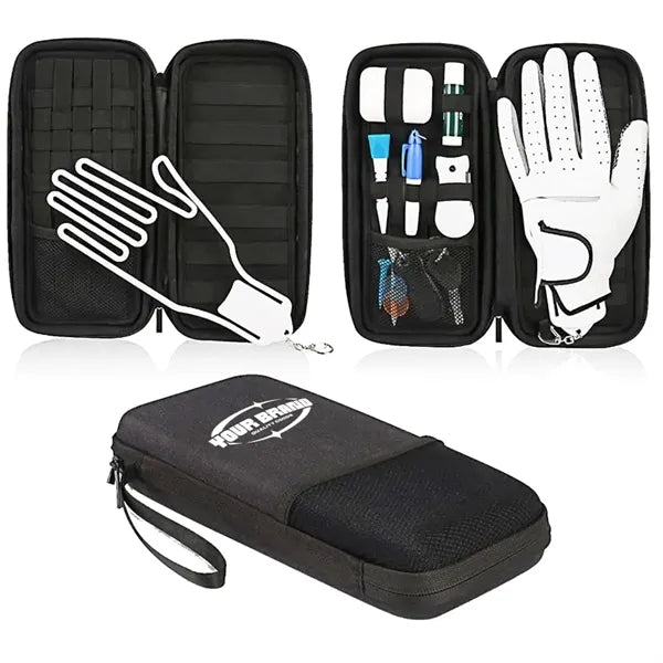 Golf Gloves Hard Protector Organizer Holder Pouches
