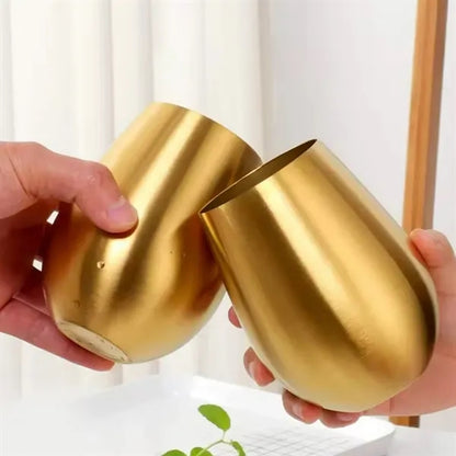 18oz Stainless Steel Wine Glass