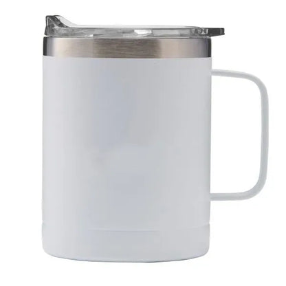 14 Oz. Powder Coated Stainless Steel Camping Mug