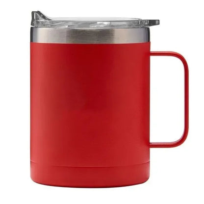 14 Oz. Powder Coated Stainless Steel Camping Mug