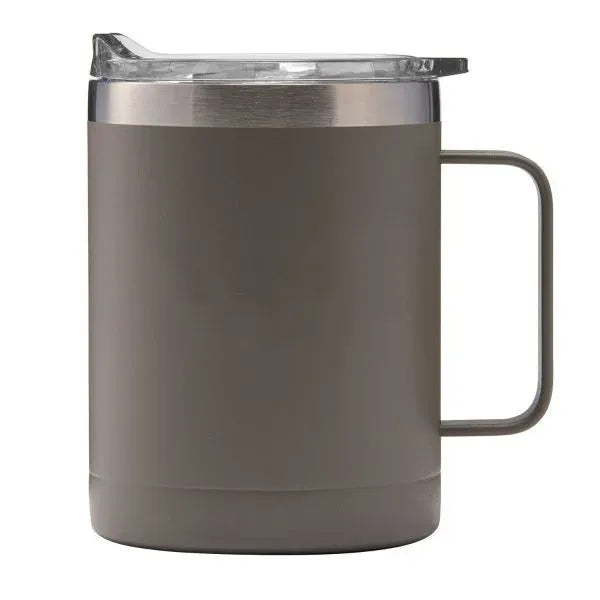 14 Oz. Powder Coated Stainless Steel Camping Mug