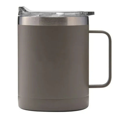 14 Oz. Powder Coated Stainless Steel Camping Mug