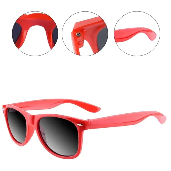 Colorful Promotional Sunglasses with UV Protection