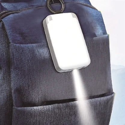 Mini Keychain Power Bank with LED Flashlight