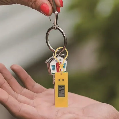 Mini Digital Keychain Watch with Clip for Students