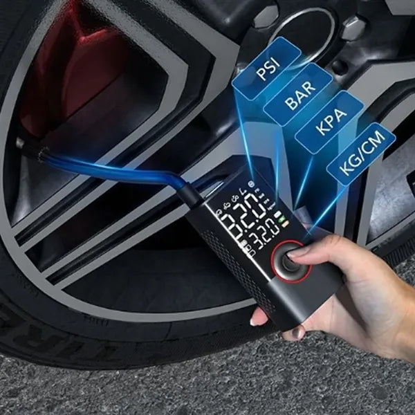 Portable Digital Tire Inflator Pump with USB Charging
