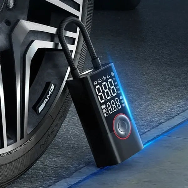 Portable Digital Tire Inflator Pump with USB Charging