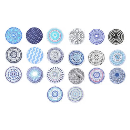 Round Beach Towel with Tassels