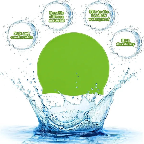 Unisex Comfortable Silicone Swimming Cap