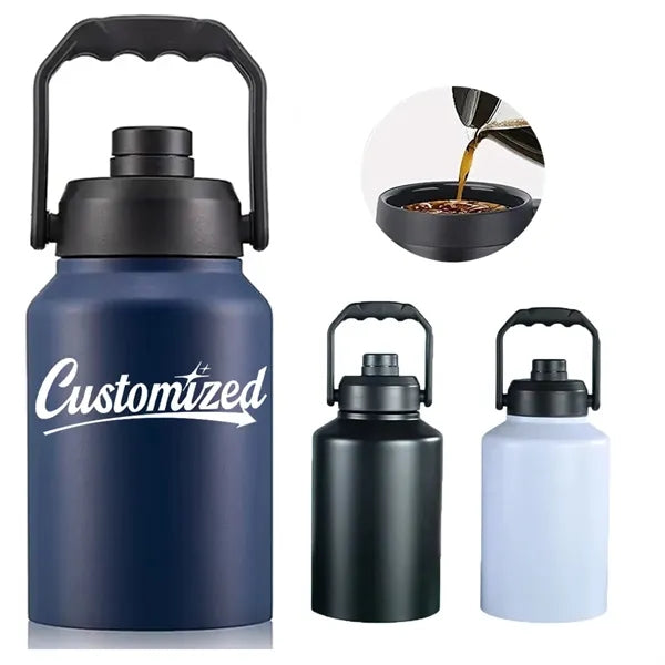 64/127Oz. Large Capacity Insulated Jug with Handle