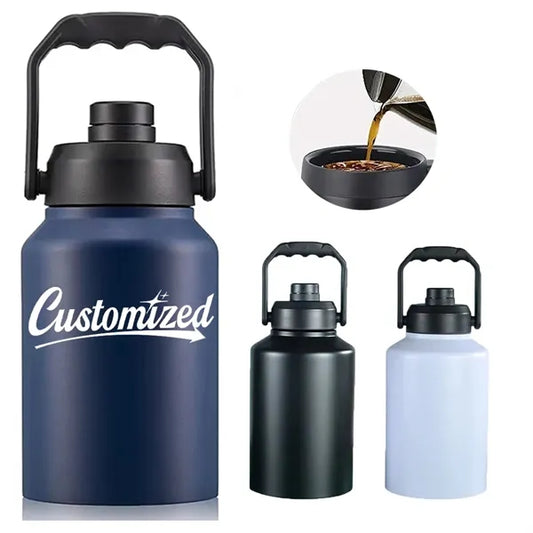 64/127Oz. Large Capacity Insulated Jug with Handle