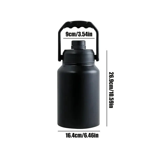 64/127Oz. Large Capacity Insulated Jug with Handle