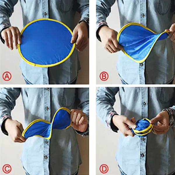 Custom Folding Hand Fan Flyer with Pouch