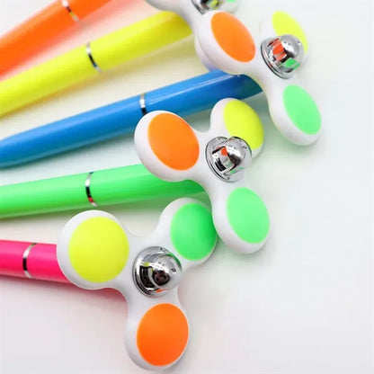 Plastic Fidget Spinner Ballpoint Pen with Custom Logo