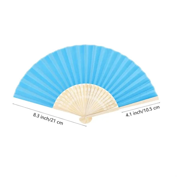 Bamboo Frame Paper Hand Fan