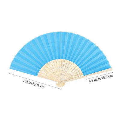 Bamboo Frame Paper Hand Fan
