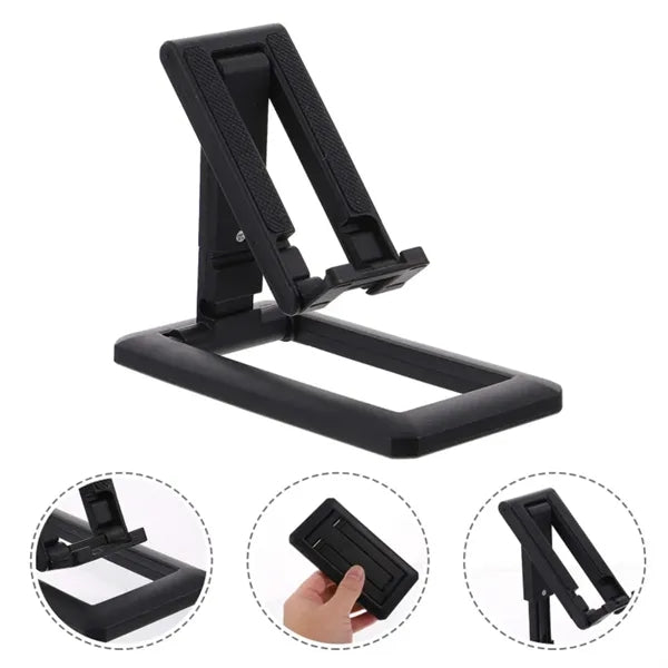 Foldable Multi-Angle Phone and Tablet Stand for Desk Use