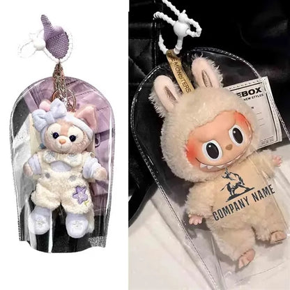 Clear Protective Cover For Labubu