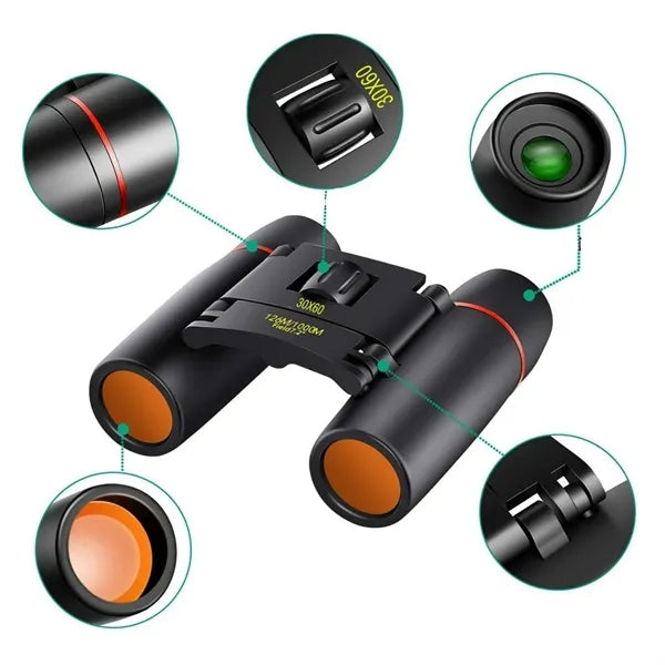 Compact Folding Binoculars