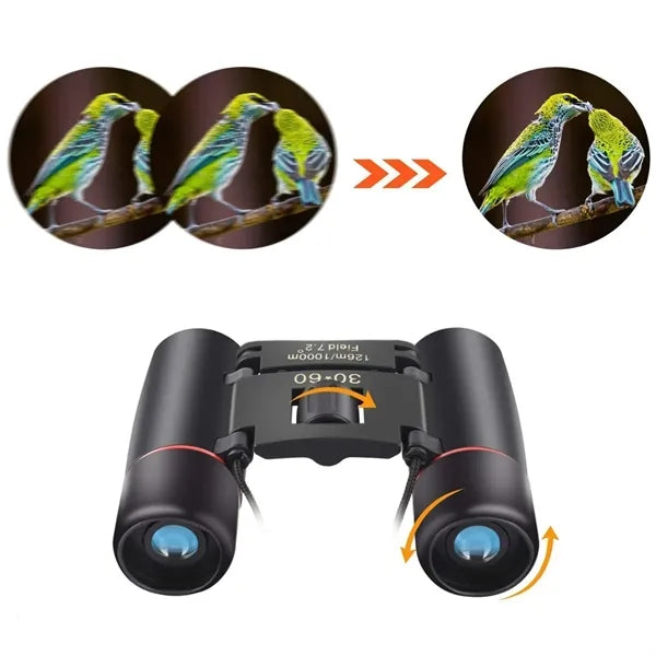 Compact Folding Binoculars