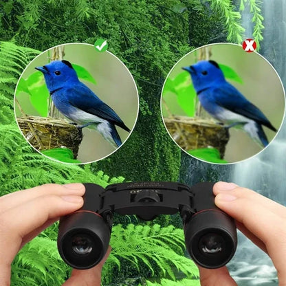 Compact Folding Binoculars