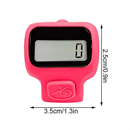 Silicone Wristband Pedometer with Digital Step Counter