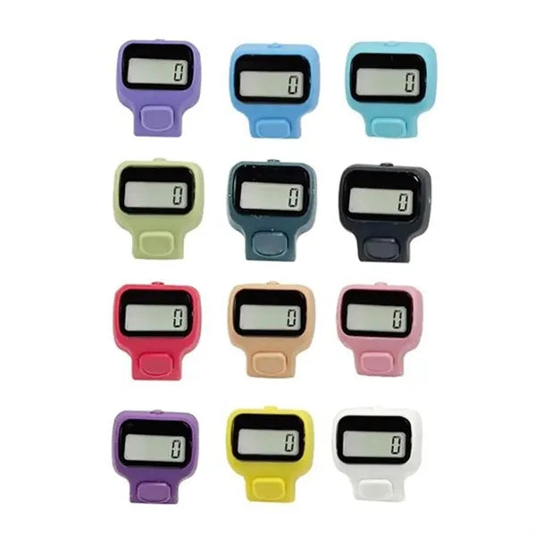 Silicone Wristband Pedometer with Digital Step Counter