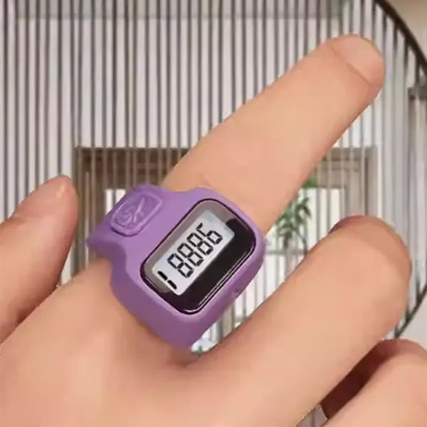 Silicone Wristband Pedometer with Digital Step Counter