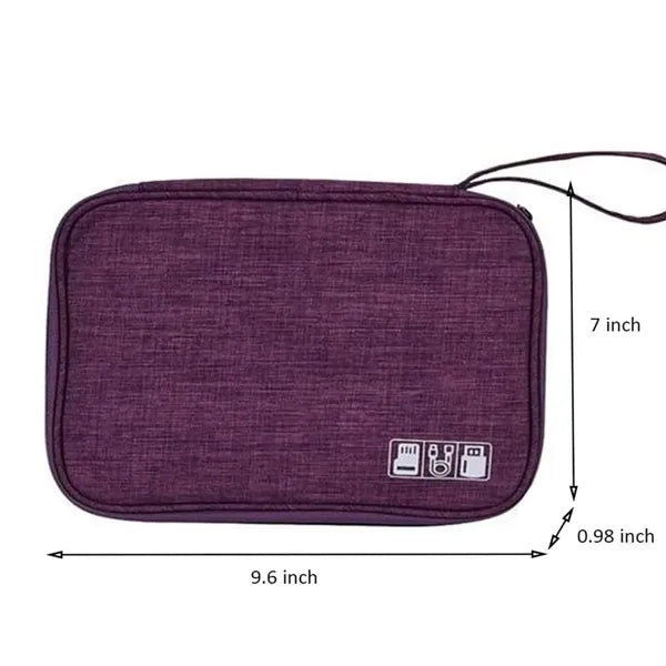 Travel Electronics Cable Organizer Bag