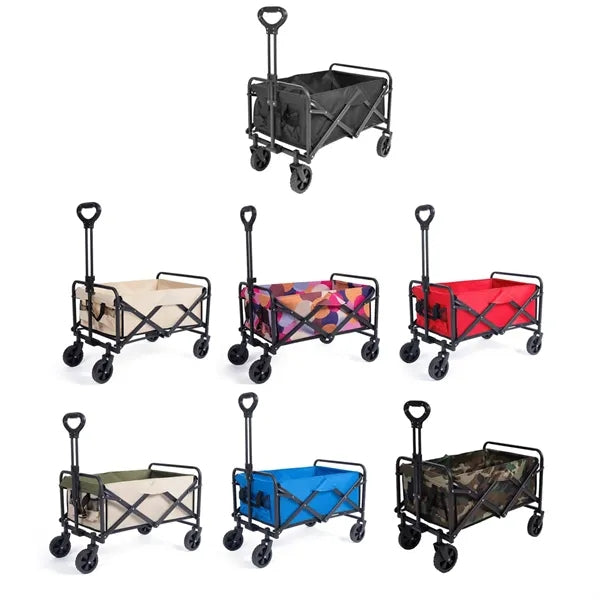 Collapsible Folding Utility Wagon Cart Heavy Duty