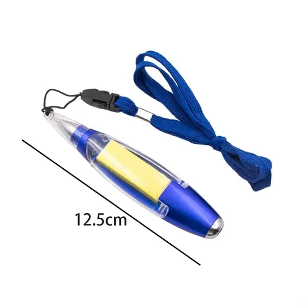 Multifunction Sticky Note Pen with Built-In Memo