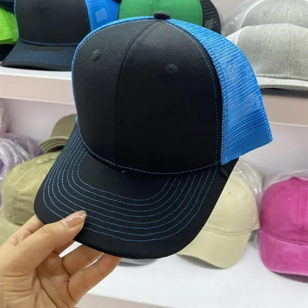 Classic Trucker Hat Mesh Back Adjustable Cap