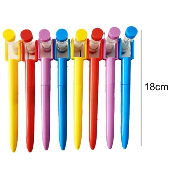 Novelty Ballpoint Pen with Mini Fan and Click Action