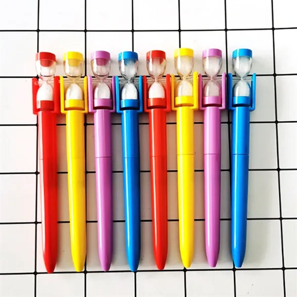 Novelty Ballpoint Pen with Mini Fan and Click Action