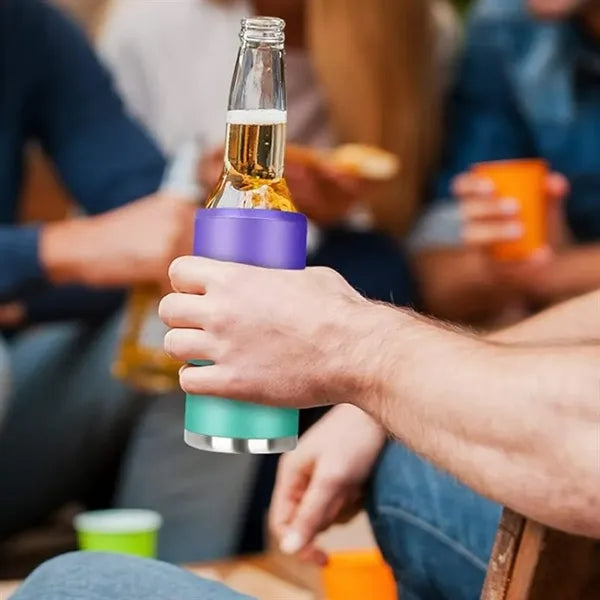 12Oz. Slim Can Cooler Insulated Stainless Steel Holder