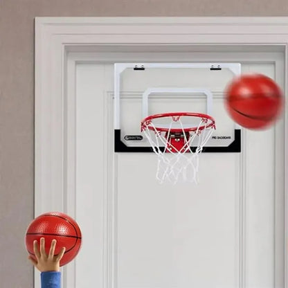 Mini Indoor Basketball Hoop Set with Ball and Pump