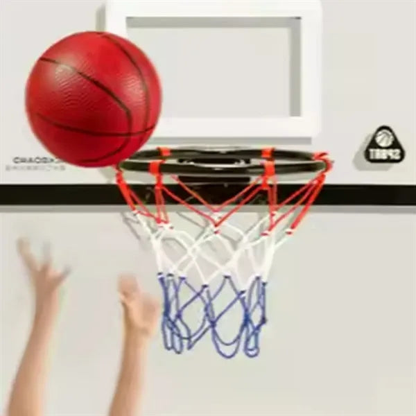 Mini Indoor Basketball Hoop Set with Ball and Pump