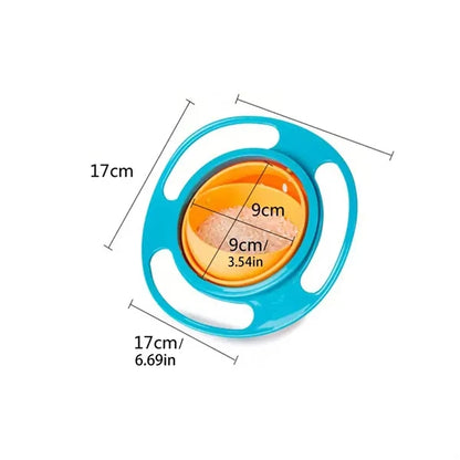 Gyro BOWLSDgree Rotation Spill Resistant