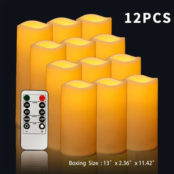 Flameless Battery Operated Candles 12