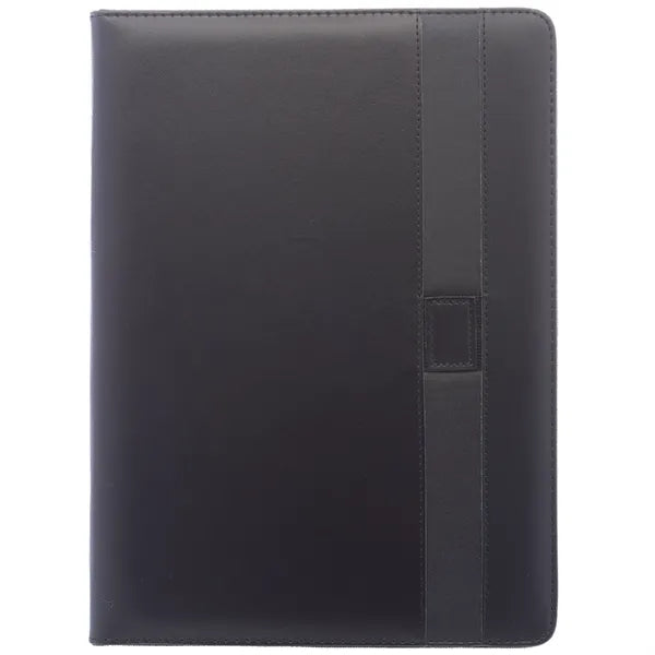 Leather Journal with Color Block Strap and Pen loop