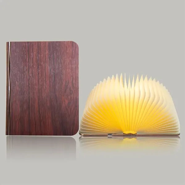 Folding Wooden Book Mood Light